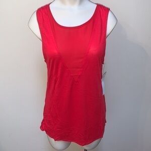 French connection red blouse